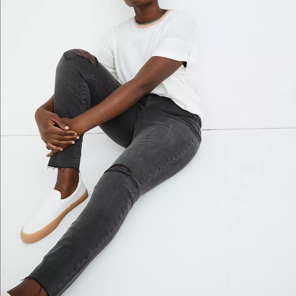 Madewell high rise skinny jeans